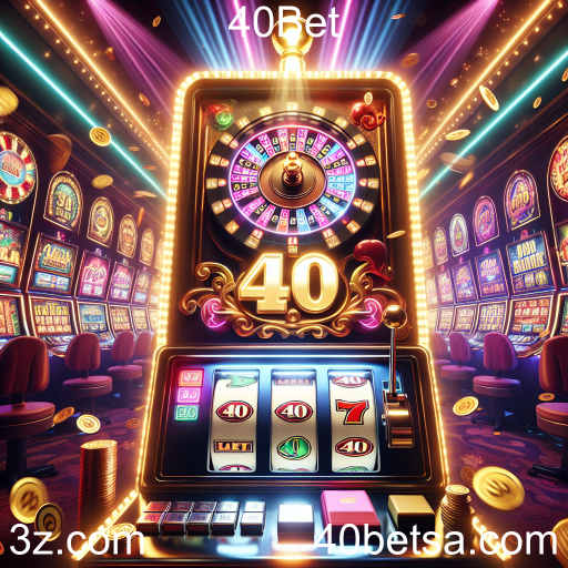 Caça-Níqueis: A Diversão em Cada Giro na 40Bet